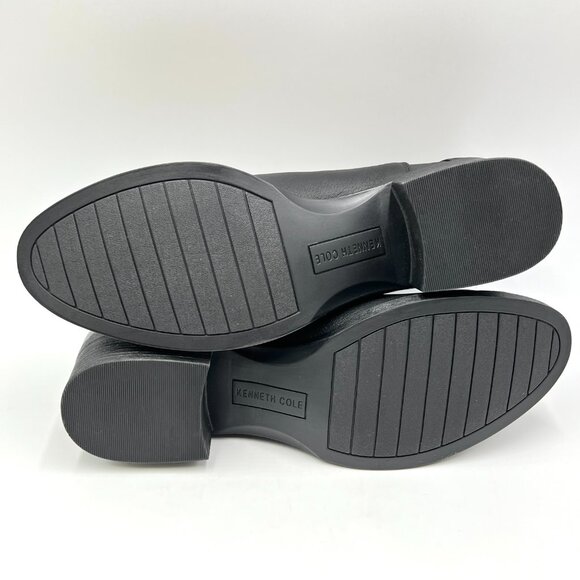 Kenneth Cole Womens Size 9 Levon Black‎ Leather Chelsea Ankle Boots Shoes - Picture 7 of 12